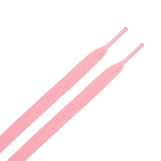 1 Paar flache Schnürsenkel (100 cm lang, 8 mm breit) - ColorStep Series - pink